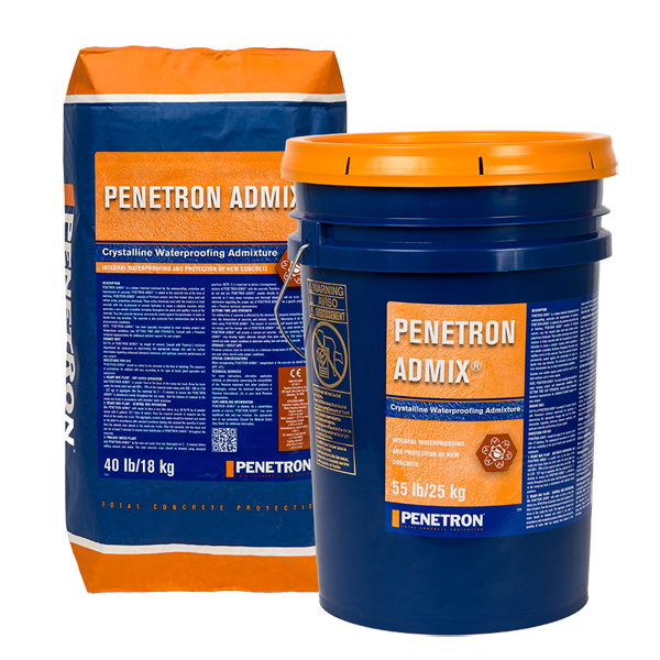 Penetron Admix packaging
